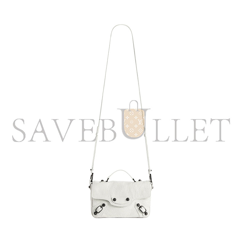 Ba1en*iaga THE LE CITY NANO FLAP BAG 8658572ABEK9001 (19.5*17*12cm)
